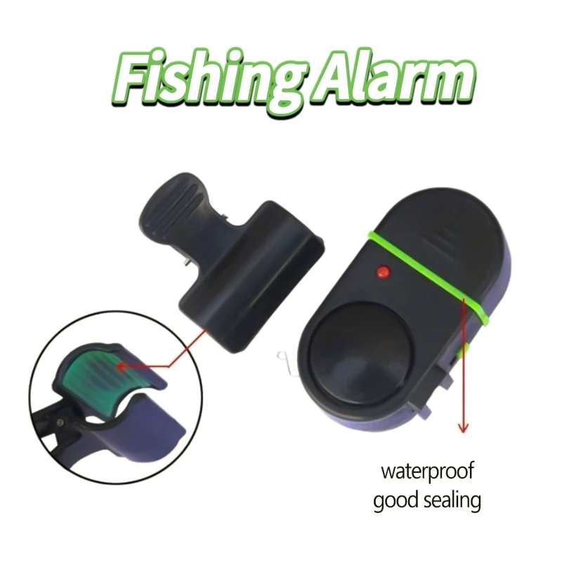 Fishing Alarm bell อุปกรณ์แจ้งเตือนเมื่อปลากินเบ็ด ไฟLED สัญญาณเตือนตกปลาอิเล็กทรอนิกส์