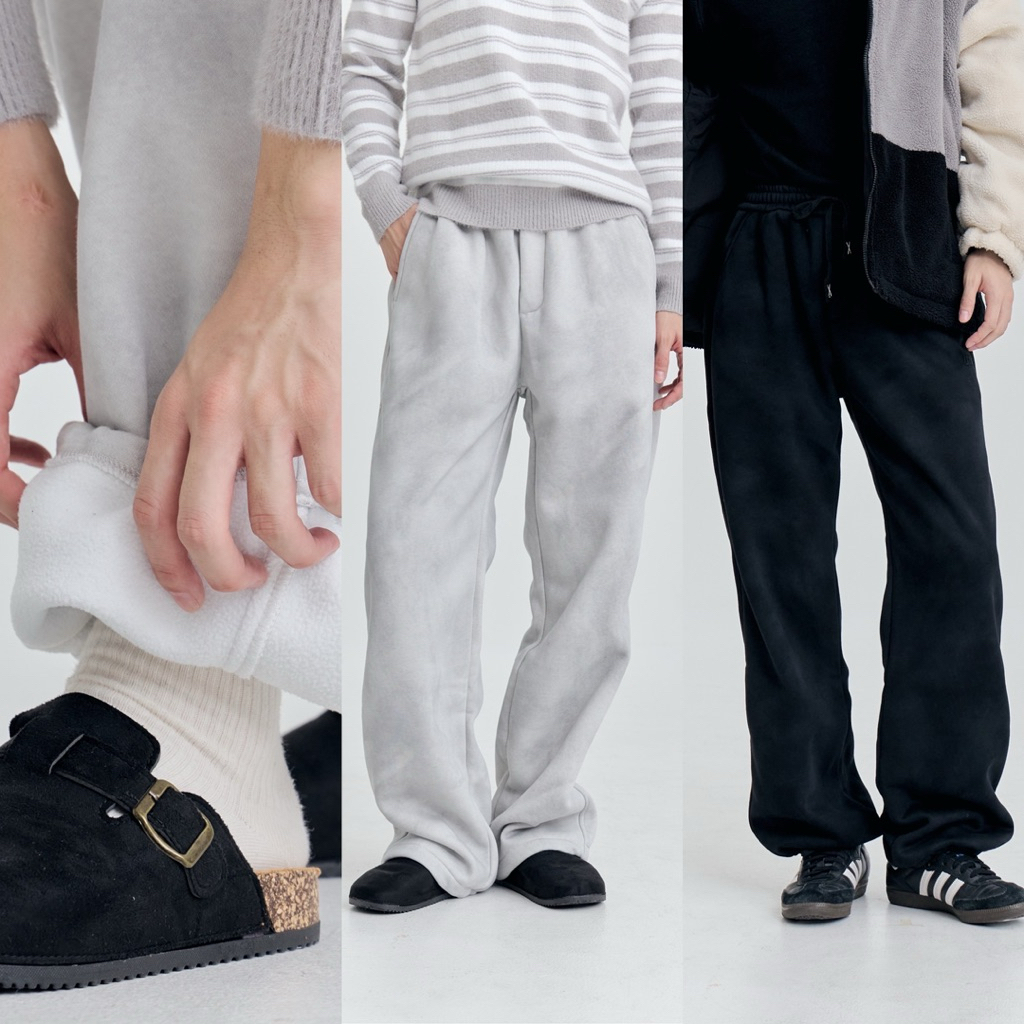 [umore.edition] UM Cozy Warm Jogger (🌡️0°C) กางเกงวอร์มบุขนปลายขารูดได้ ทรงสวย กันหนาวได้ดี