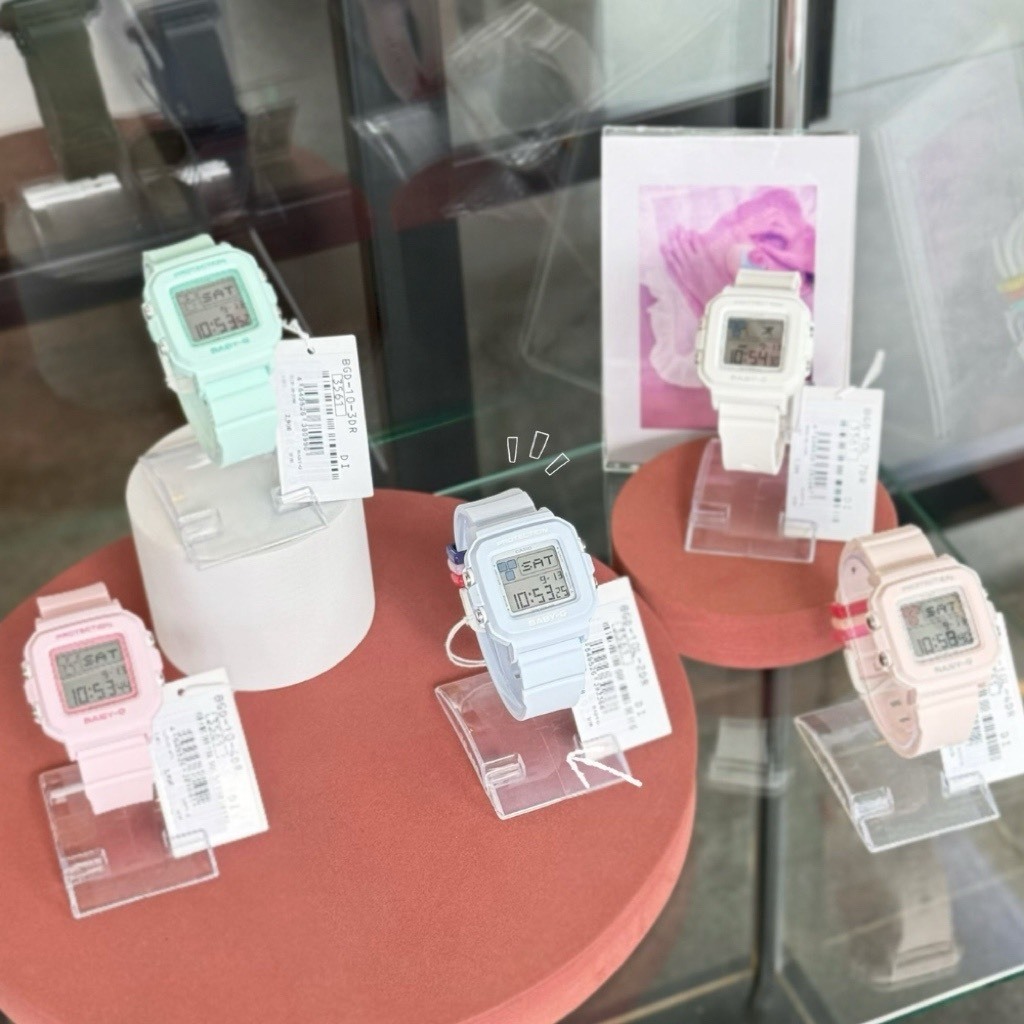 Casio Baby-G นาฬิกาข้อมือ รุ่น BGD-10,BGD-10K,BGD-10L (BGD-10-1,BGD-10-4,BGD-10K-4,BGD-10L-7)