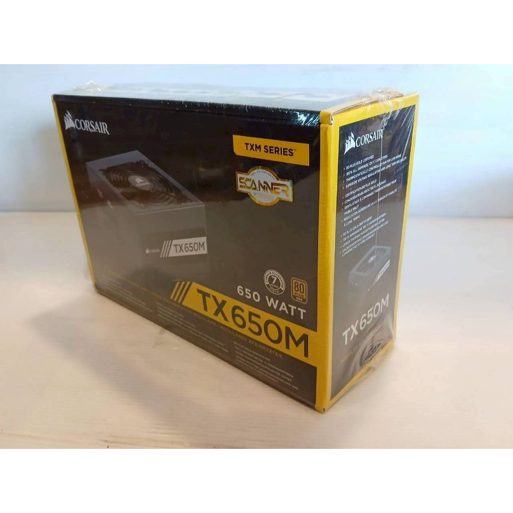 POWER SUPPLY  CORSAIR TX650M 650W (80+GOLD)