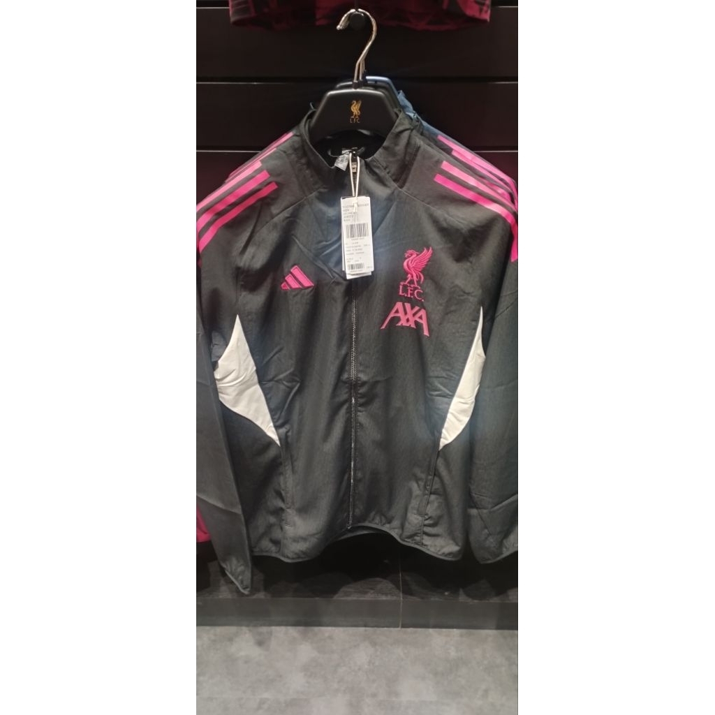 เสื้อแจ็คเก็ต ลิเวอร์พูล Adidas Liverpool FC Domestic Training Jacket 2025/26 ของแท้ มือ1 ป้ายไทย