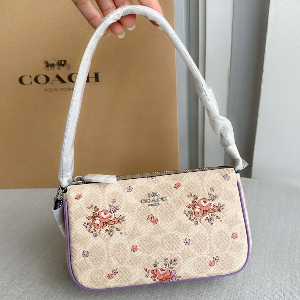 Coach Nolita 19 In Signature Canvas With Floral Print [USA]