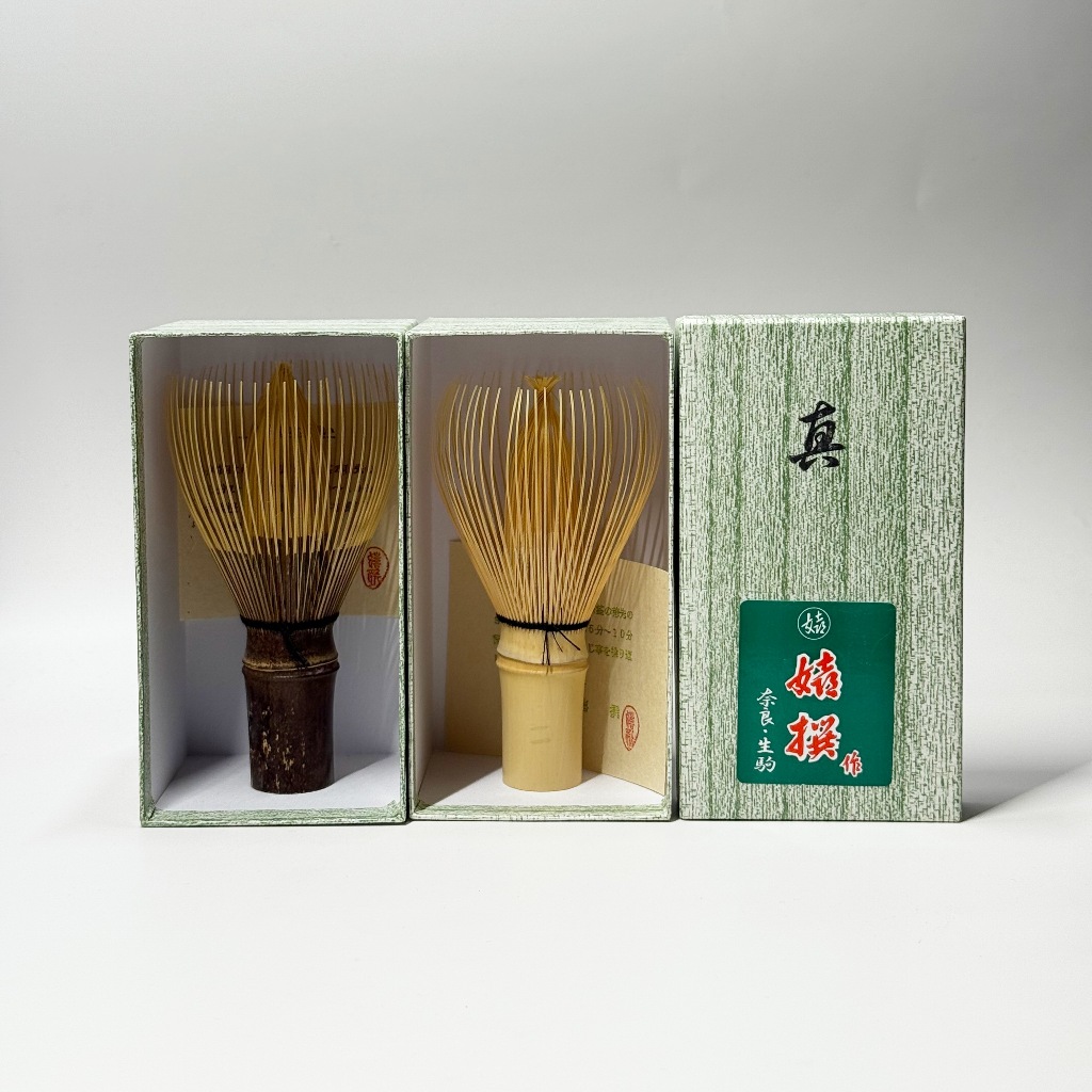 แปรงมัทฉะไม้ไผ่ Kisen Kurotake Shin Chasen  | Matcha Whisk Made in Japan