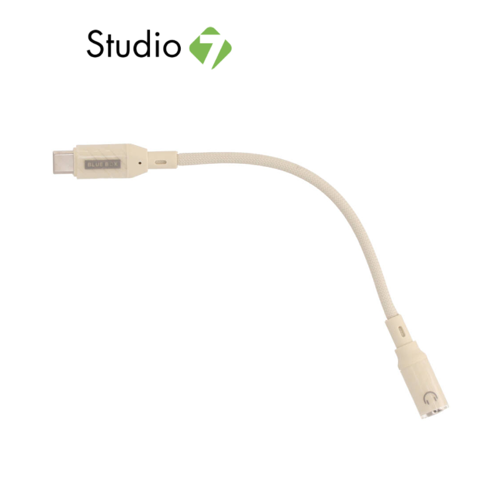 สายแปลง Blue Box CoreLine USB-C to 3.5mm Converter by Studio7