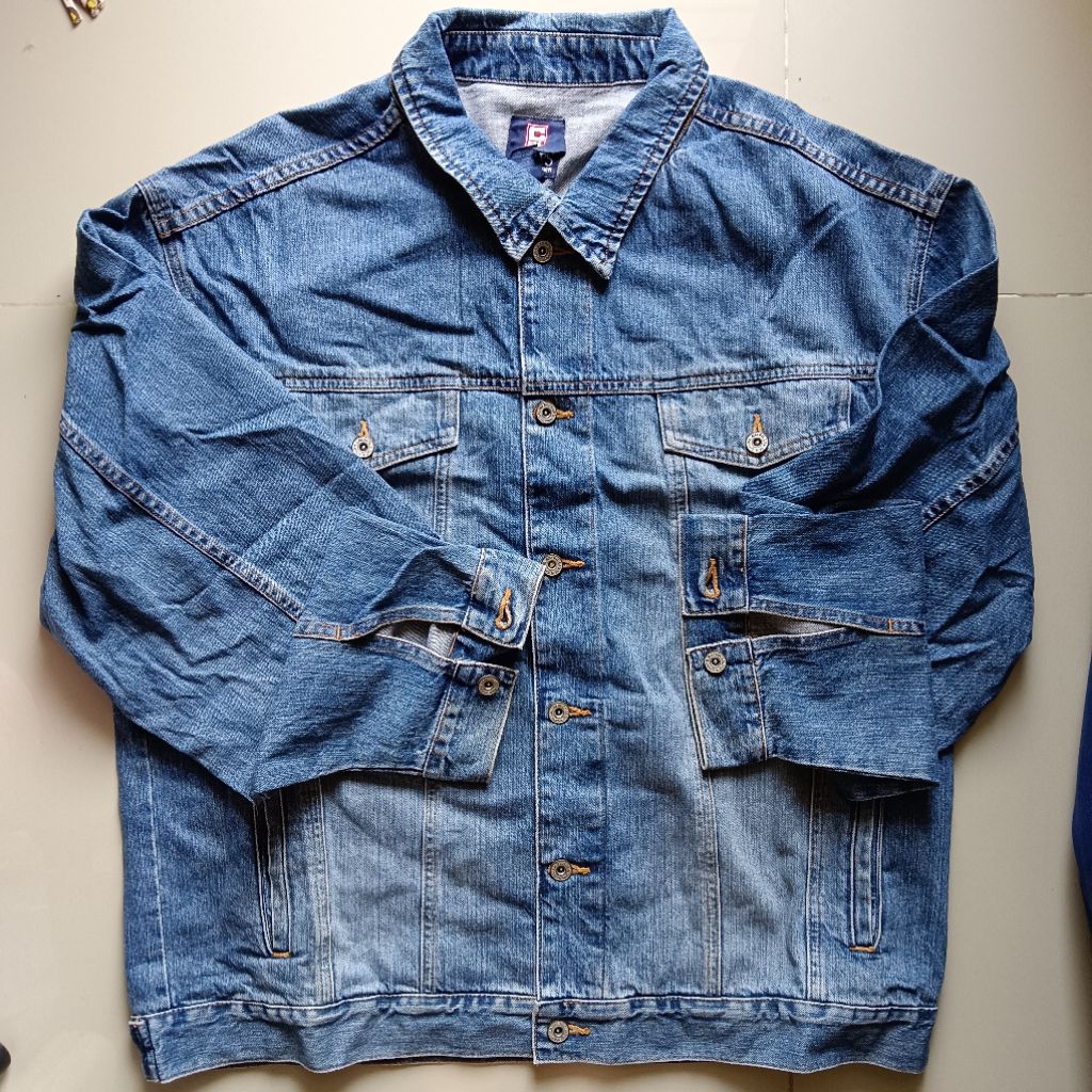 CHAPS RALPHS LAUREN JACKET JEANS SZ.XXL เสื้อแจ็คเก็ตผู้ชายมือสองสภาพดี