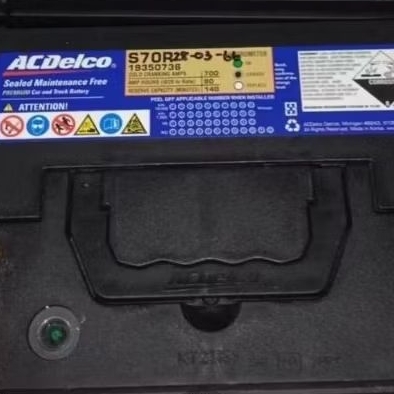 แบตเตอรี่ ขั้วลอย SMF 85D26R S70R 80AH 700CCA ACDELCO | 19350736 |
