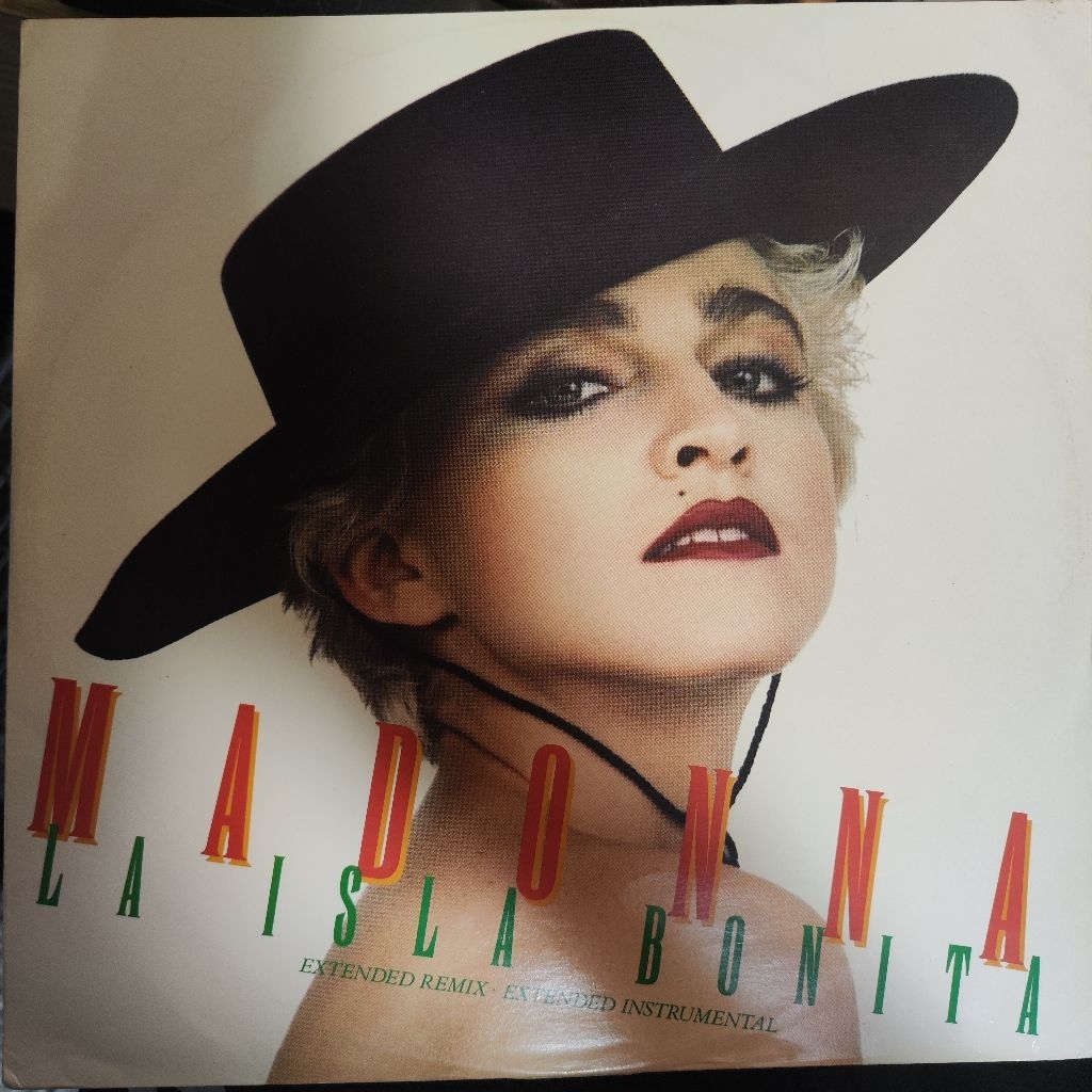แผ่นเสียง SINGLE12" MADONNA LA ISLA BONITA