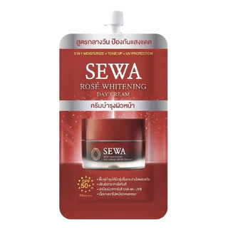 Sewa แบบซอง น้ำโสมเซวา เซรั่มเซวา และ เซวาไวท์เทนนิ่ง เดย์ เซวา ดาร์ก สปอต 1ซอง