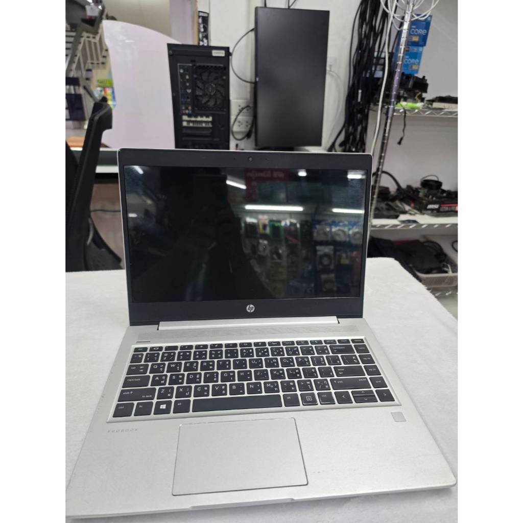 มือ 2 โน๊ตบุ๊ค HP CPU: I7 - 8565U   RAM: 16 GB   SSD: 256 GB   HDD: 1TB