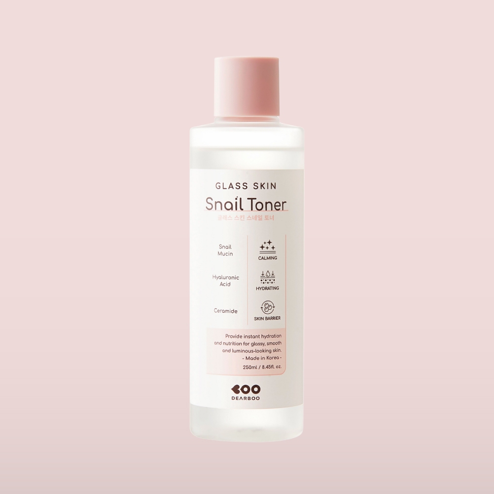 DEARBOO GLASS SKIN SNAIL TONER