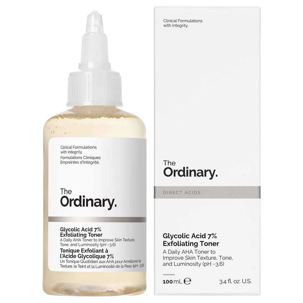 THE ORDINARY - GLYCOLIC ACID 7 EXFOLIA (100ML/3.4FLOZ) ดิ ออดินารี่ ไกโคลิก เอซิด 7% เอกโฟลิเอติ้ง โทนเนอร์