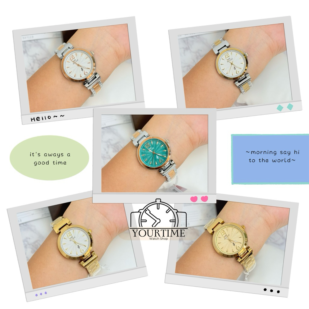 PPC-230401 ParisPoloClub Watch women นาฬิกาข้อมือผู้หญิง ของแท้💯% 💖รับประกันศูนย์ไทย 1 ปี