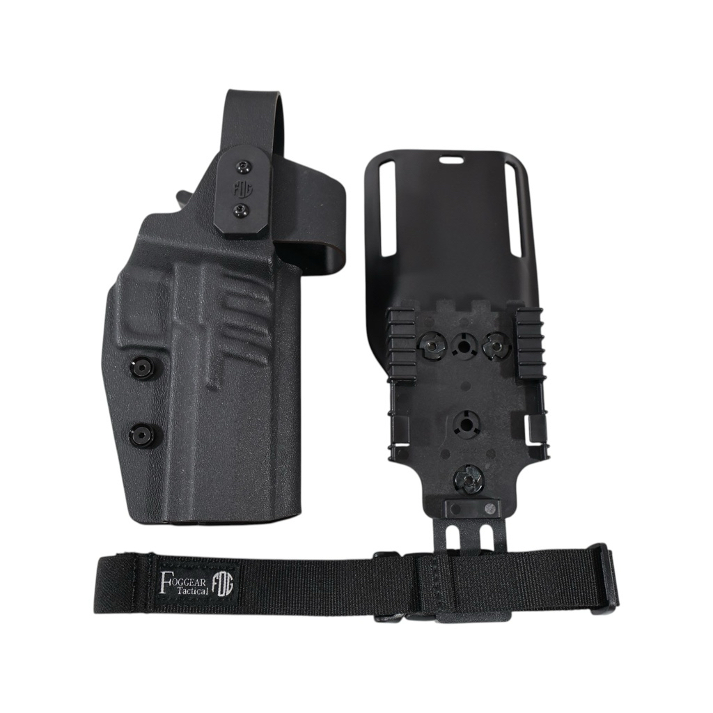 ซองพกนอก FogGear | สำหรับ Sig P320 ไม่ใส่ไฟฉาย มาพร้อมเพลทโหลด low ride