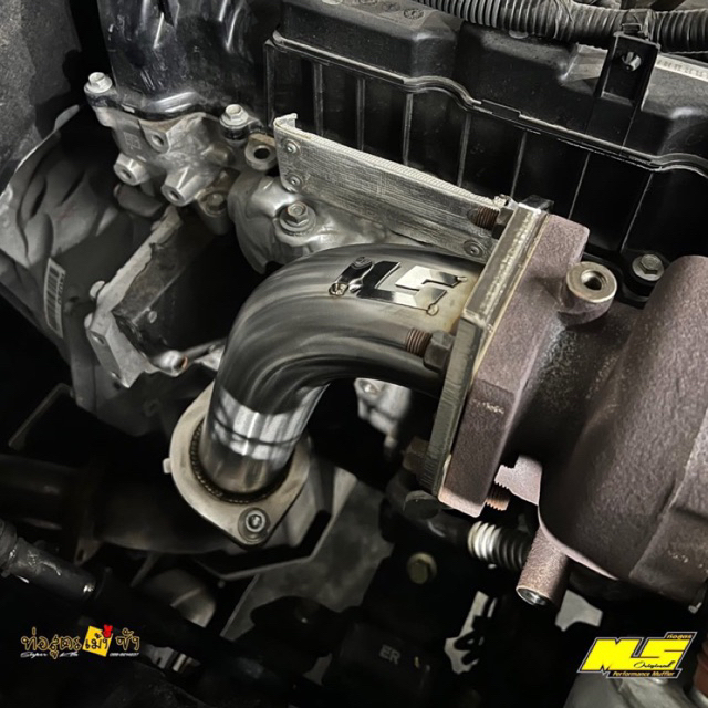 ⚙️ท่อแทนแคท 1.9 เม้งซัง MS Thailand🔥 ตรงรุ่น Isuzu1.9และMU-X ปี 16-24
