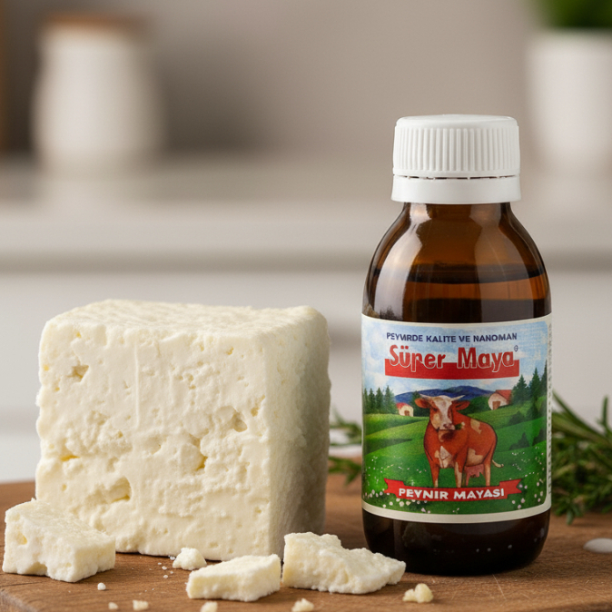 จุลินทรีย์ Rennet ขนาด 100 gr Süper maya Turkey  สินค้าจากตุรกี สำหรับทำชีส