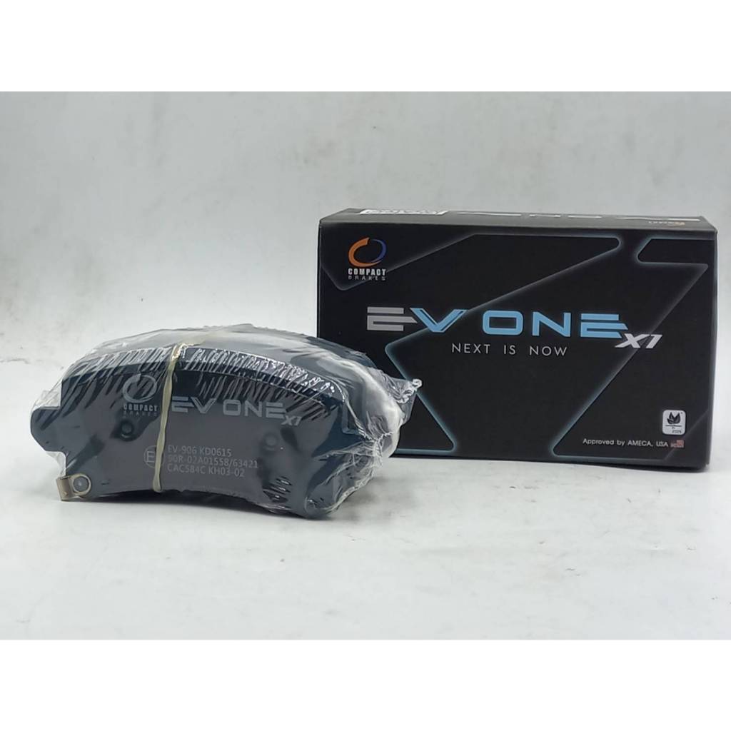 ผ้าเบรกหลัง COMPACT EV-908 สำหรับรถไฟฟ้า BYD / BYD SEAL •	ผ้าเบรคหลัง สำหรับรถไฟฟ้า BYD SEAL •	1ชุด 