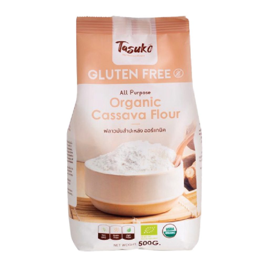 Tasuko Gluten Free Brownie Mix 200g/Pancake cassava Flour Mix 185g/Gluten Free All Purpose Organic C
