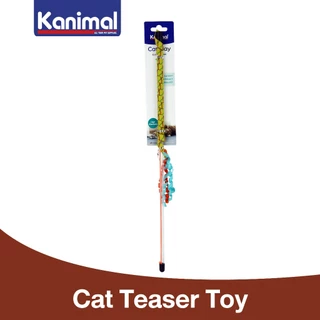 [134228] Kanimal Elastic Teaser ของเล่นแมว ไม้ล่อแมว ยืดหยุ่นสูง ขนาด 47 cm. (ยาว 74 cm.)