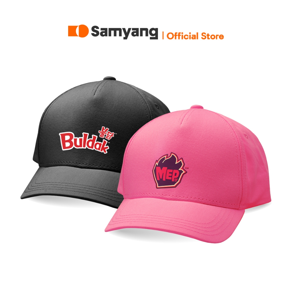 (GWP) หมวก MEP | Samyang Black & Pink คละแบบ 1ใบ/ออเดอร์