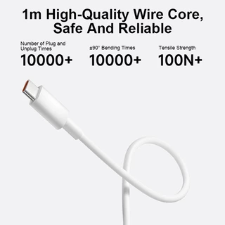 Xiaomi 6A Type-C to Type-C Fast Charging Data Cable 1M สายชาร์จเร็ว 6A