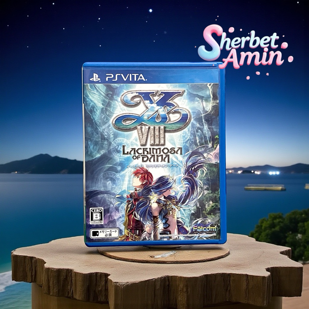 แผ่นเกม Ps Vita มือสอง / Ys VIII : Lacrimosa of Dana / zone 2 (ภาษาญี่ปุ่น)