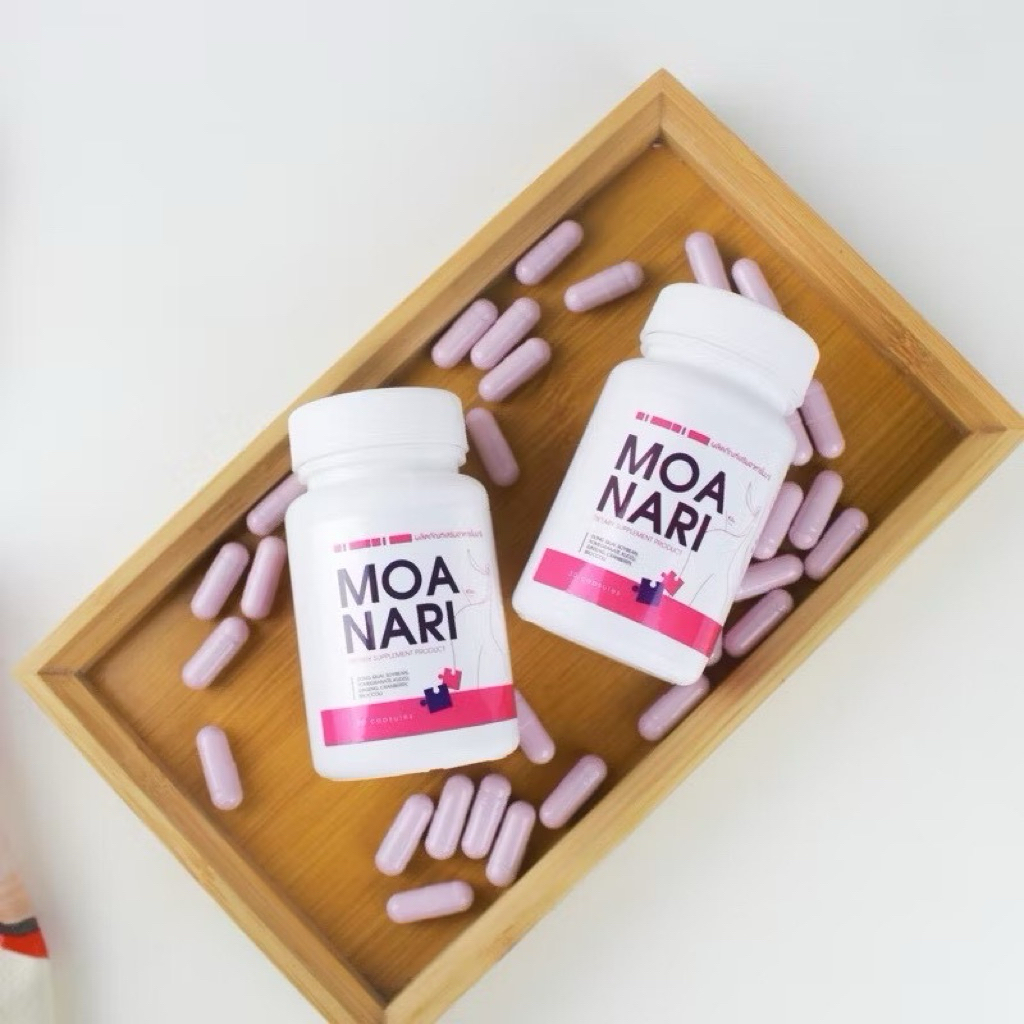 (1 แถม 1) โมนาริ MOANARI อาหารเสริมบำรุงสุขภาพผู้หญิง บรรจุ 30 แคปซูล