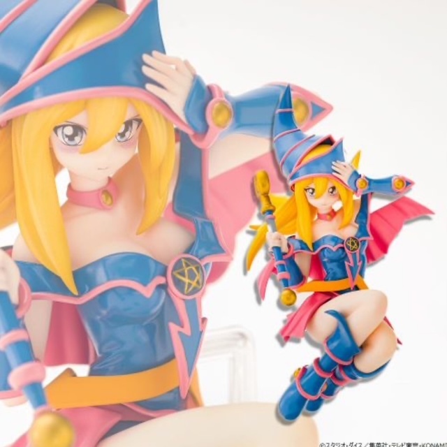 KONAMI Equal=Arts Black Magician Girl Figure