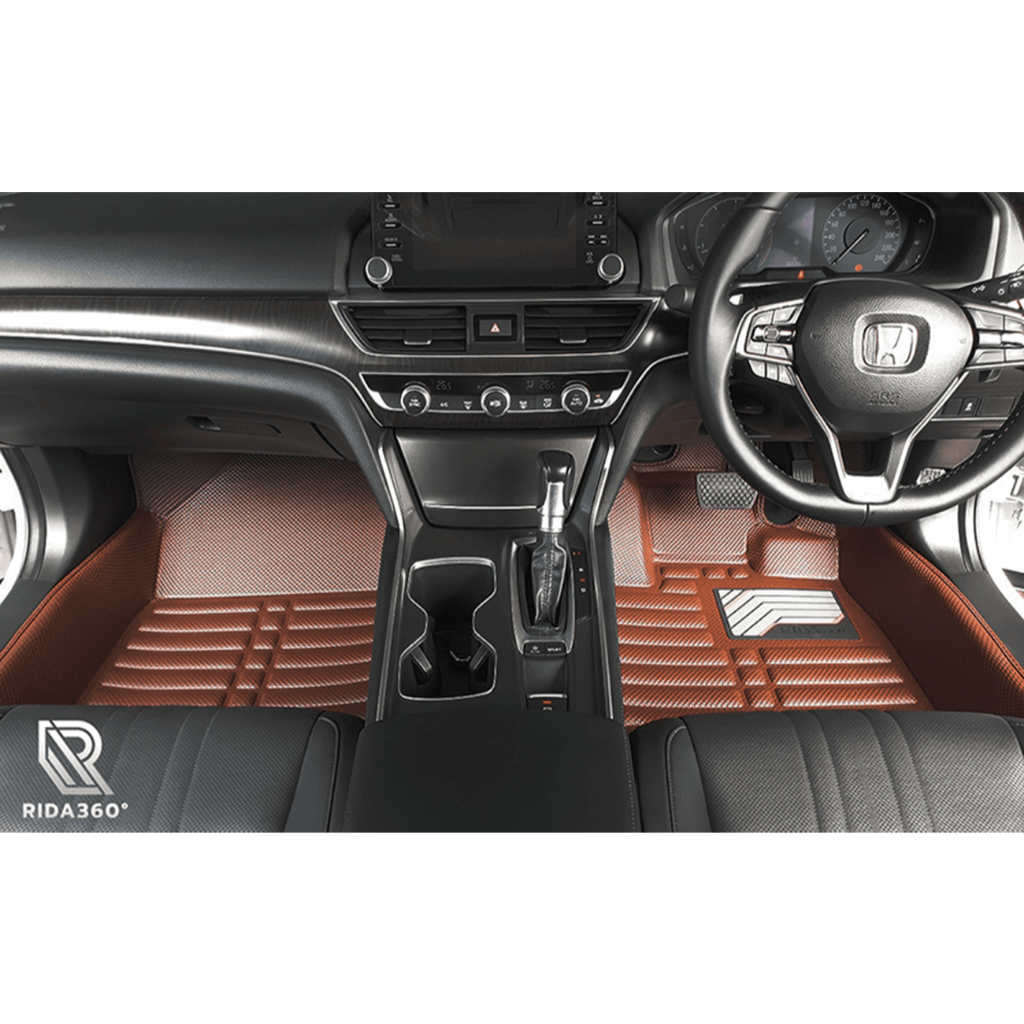 [RIDA360°] พรมรถยนต์ HONDA ACCORD G10 2019-2023 พรมปั๊มขึ้นรูปไร้รอยต่อ รับประกัน5ปี [094][095] - รูปที่ 4
