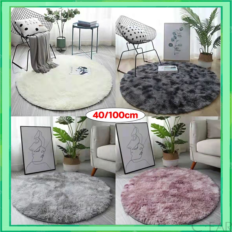 พรมปูพื้นห้อง กันลื่น ตกแต่งบ้าน ห้องนอน ห้องนั่งเล่น ขนนุ่ม 60/100cm ราคา ถูกที่สุด ดีลบีเคเค
