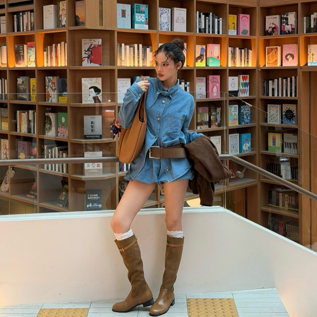 (wint.) NOEL JEANS SET 🎀 สินค้าพร้อมส่ง