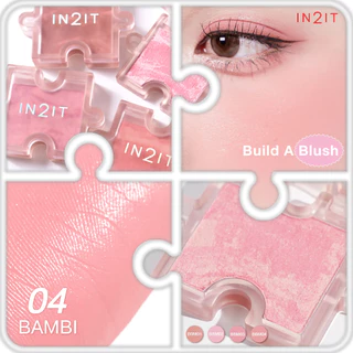 IN2IT Build a Blush - บลัชออนจิ๊กซอว์ บิวท์ผิวโกลว์ (BBM)