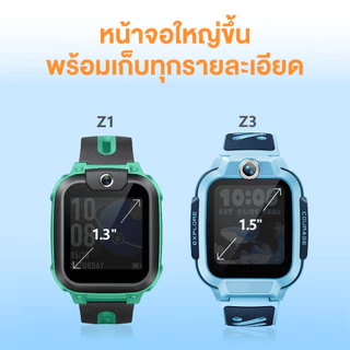 imoo Watch Phone Z3 นาฬิกาโทรศัพท์ เด็ก วิดีโอคอล ถ่ายรูป โทร GPS 4G ประกัน1ปี