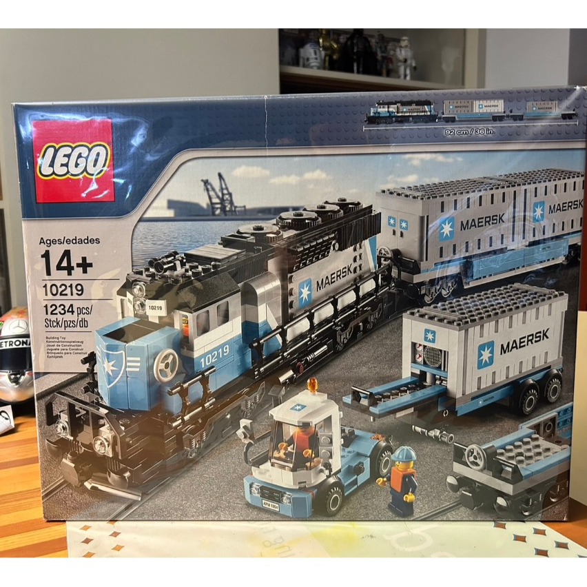 Lego 10219 Maersk Train ของแท้100% (กล่องสวยไม่แกะ) พร้อมส่ง