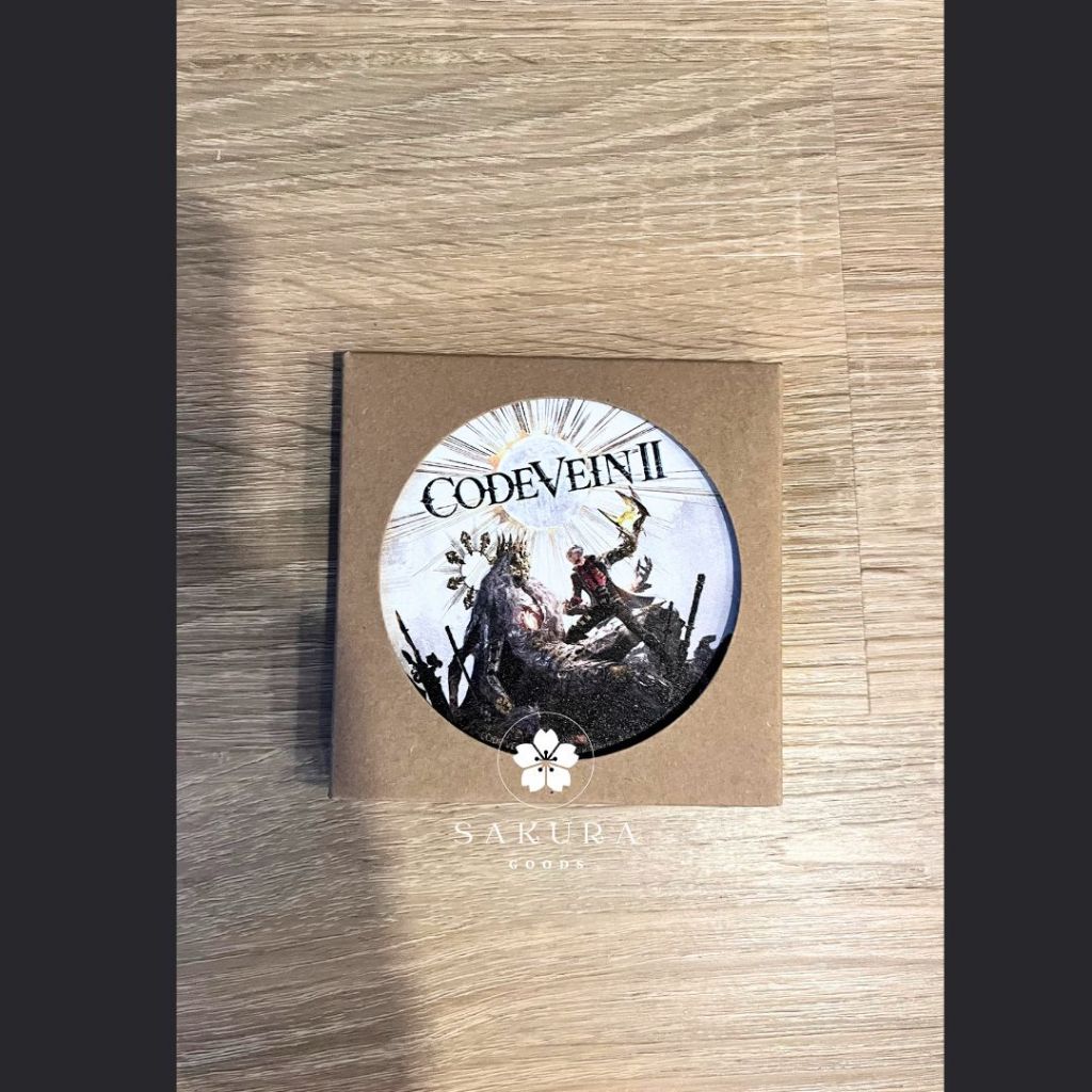 [ ลิขสิทธิ์แท้ ]  ที่รองแก้ว CODE VEIN II จากงาน Thailand Game Show TGS 2025 ไม่มีขายทั่วไป