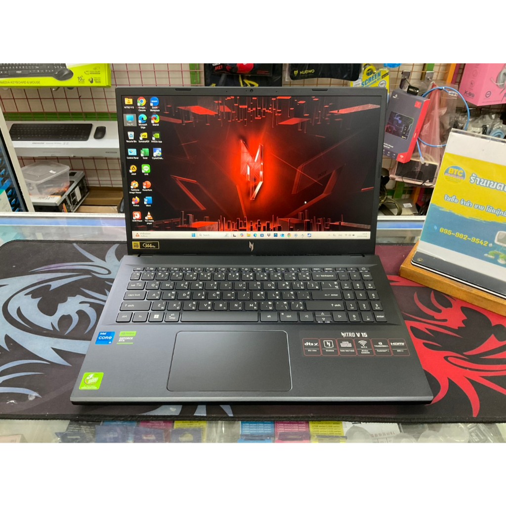 Acer Nitro V 15 ANV15-51-578S มือสอง สภาพสวยมาก ใช้งานน้อย