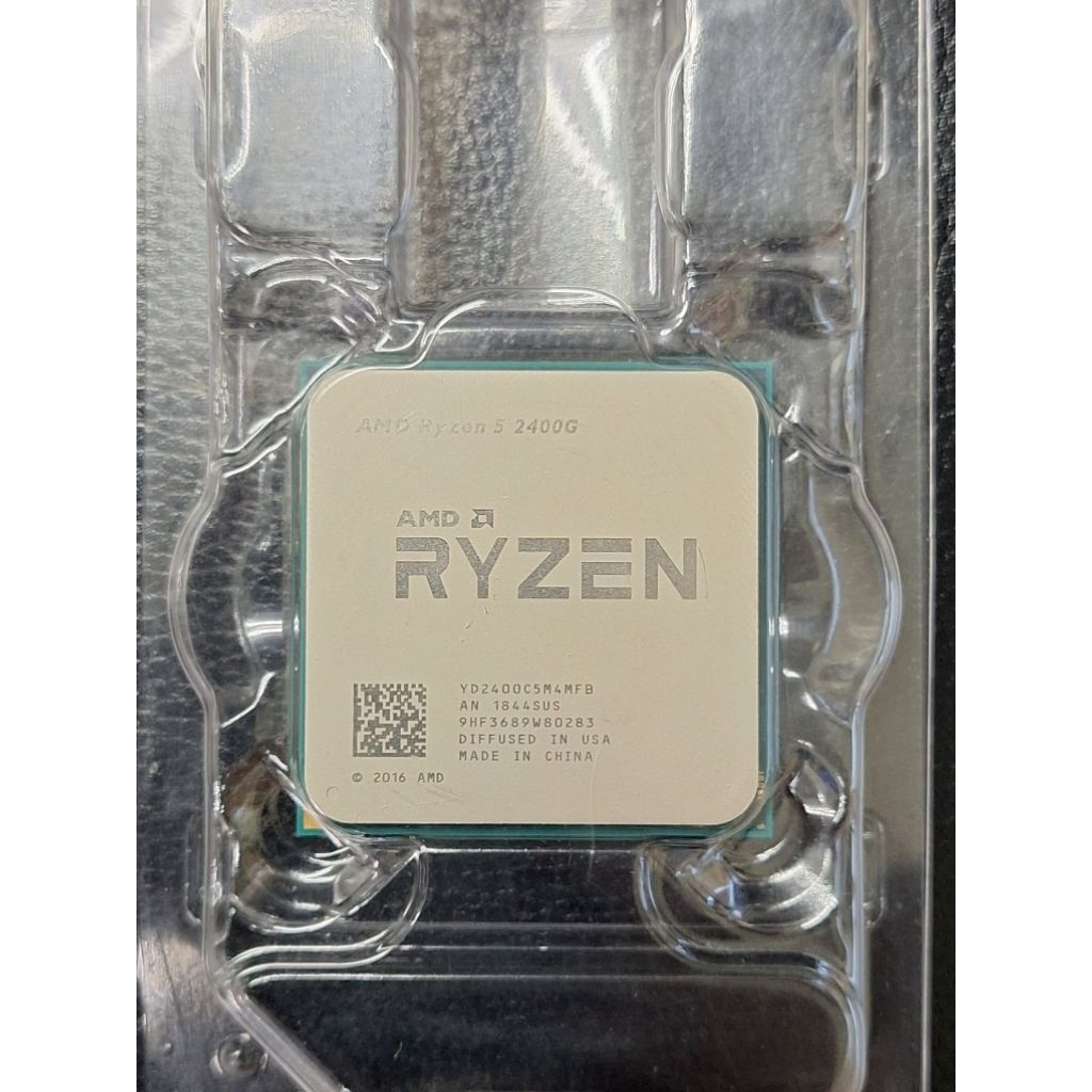 CPU มือ✌️AMD RYZEN 5 2400G 3.6 GHz 4C/8T(SOCKET AM4) สภาพดี