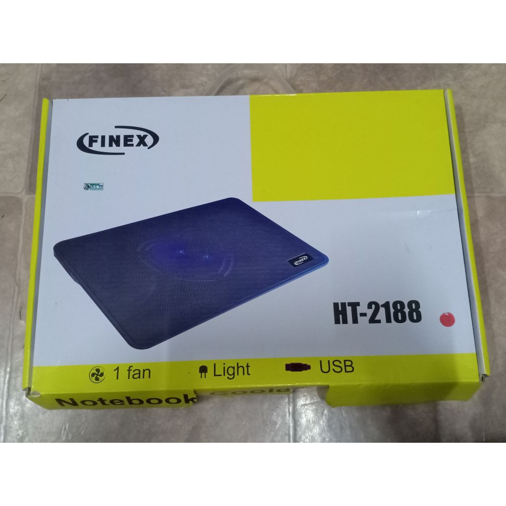 พัดลมโน้ตบุ๊ค Notebook Cooler FINEX