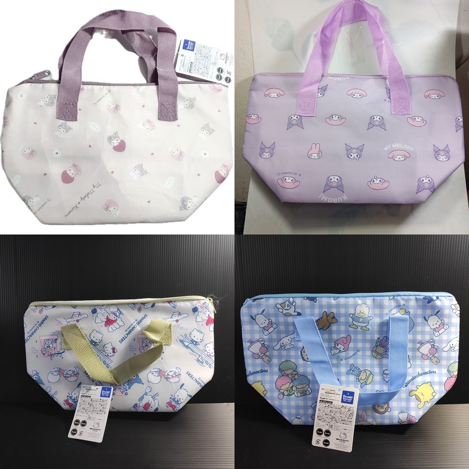 ถุงเก็บความเย็น Sanrio Cooler Bag กระเป๋าซานริโอแท้ 4 แบบ Hello Kitty Kuromi น่ารักพกง่าย พร้อมส่ง