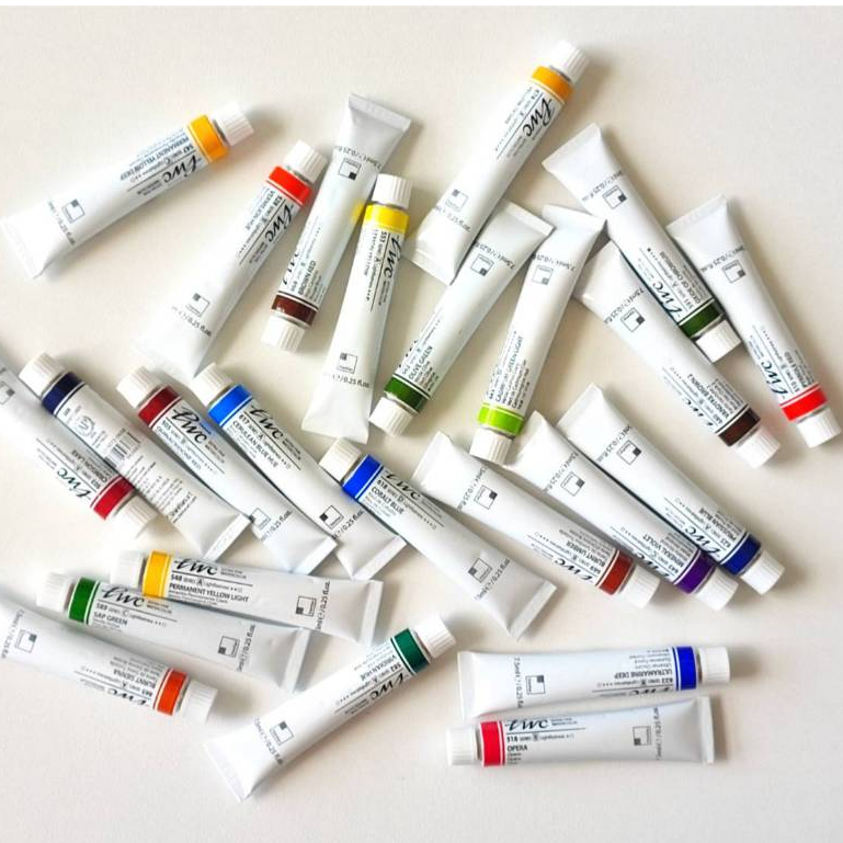 ShinHan PWC 7.5ml Tube Series C (S1213073) / สีน้ำเกรด Premium Artist 7.5ml แบรนด์ ShinHan ประเทศเกา