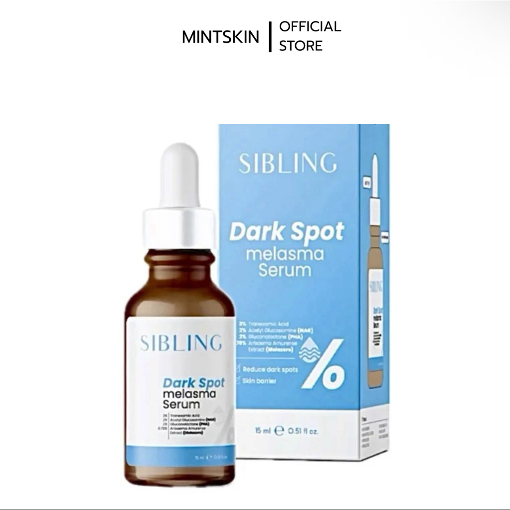 เซรั่มลดรอย  SIBLING  ซิบบลิ้งDark Spot x Sibling ลดรอยซิบบลิ้ง