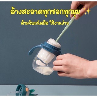 แปรงล้างขวดน้ำ แปรงล้างขวดนม แบบฟองน้ำด้ามยาว ถอดได้ ฟองน้ำนุ่มไม่ทำให้เป็นรอย