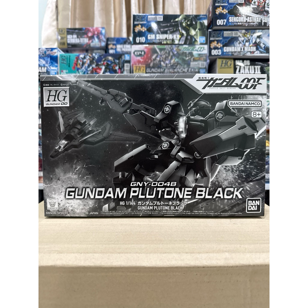 {พร้อมส่ง}PREMIUM BANDAI HG001/144 GUNDAM PLUTONE BLACK