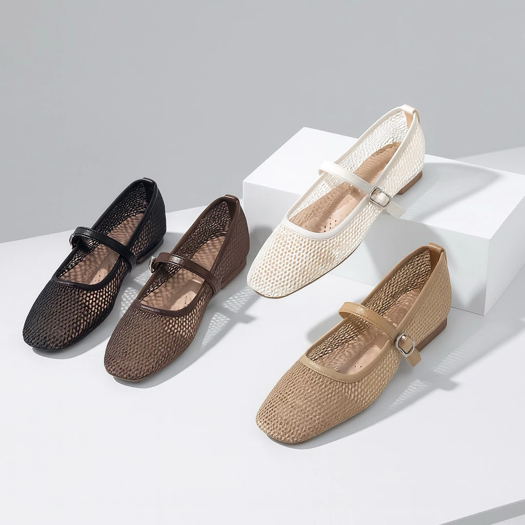 รองเท้าคัทชูตาข่าย รุ่น MERCY 4สี | ขนาดไซส์ปกติ