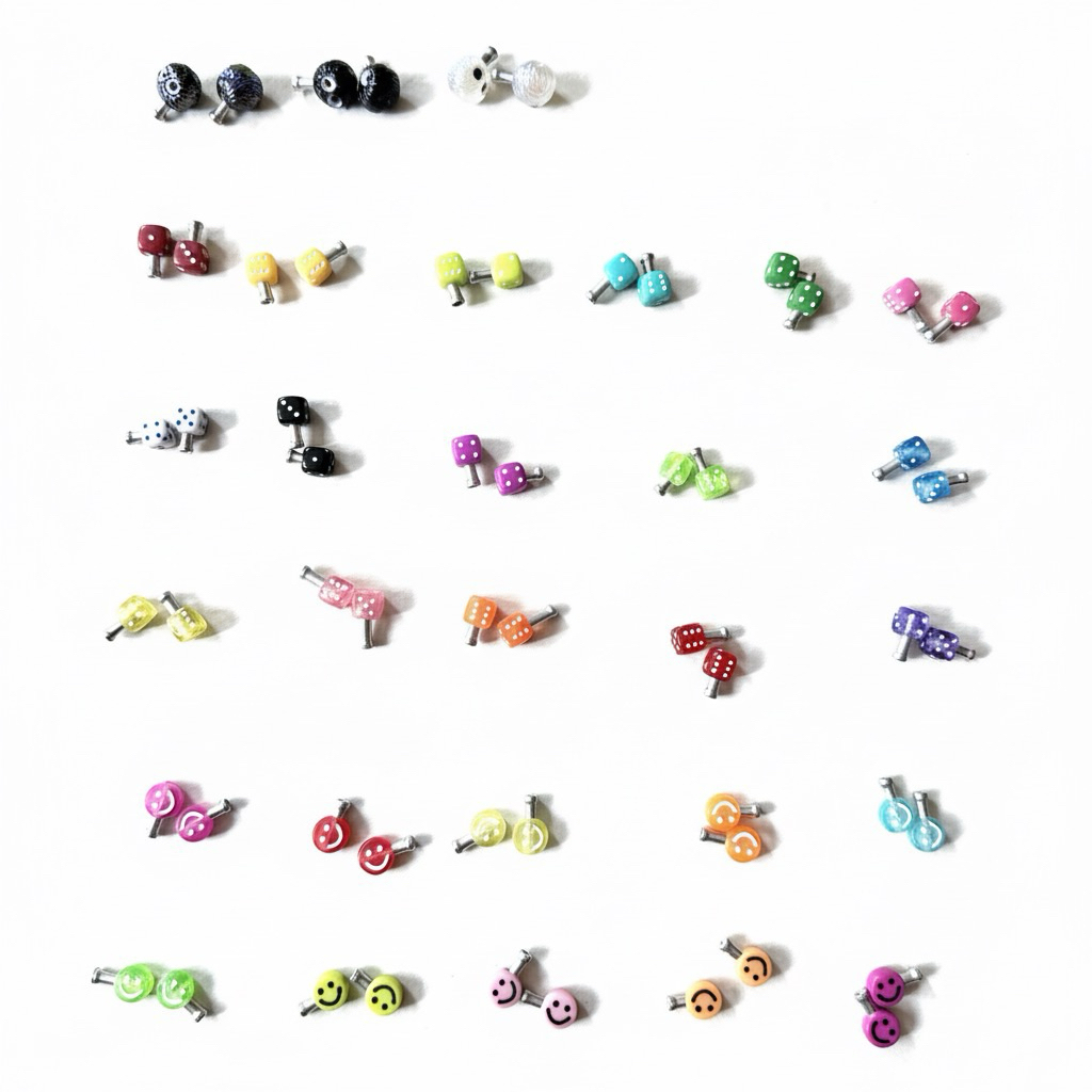 🎲 จุกปิดปลายสายเบรก/สายเกียร์จักรยาน ลายลูกเต๋า (Dice Cable End Cap) 🎲
