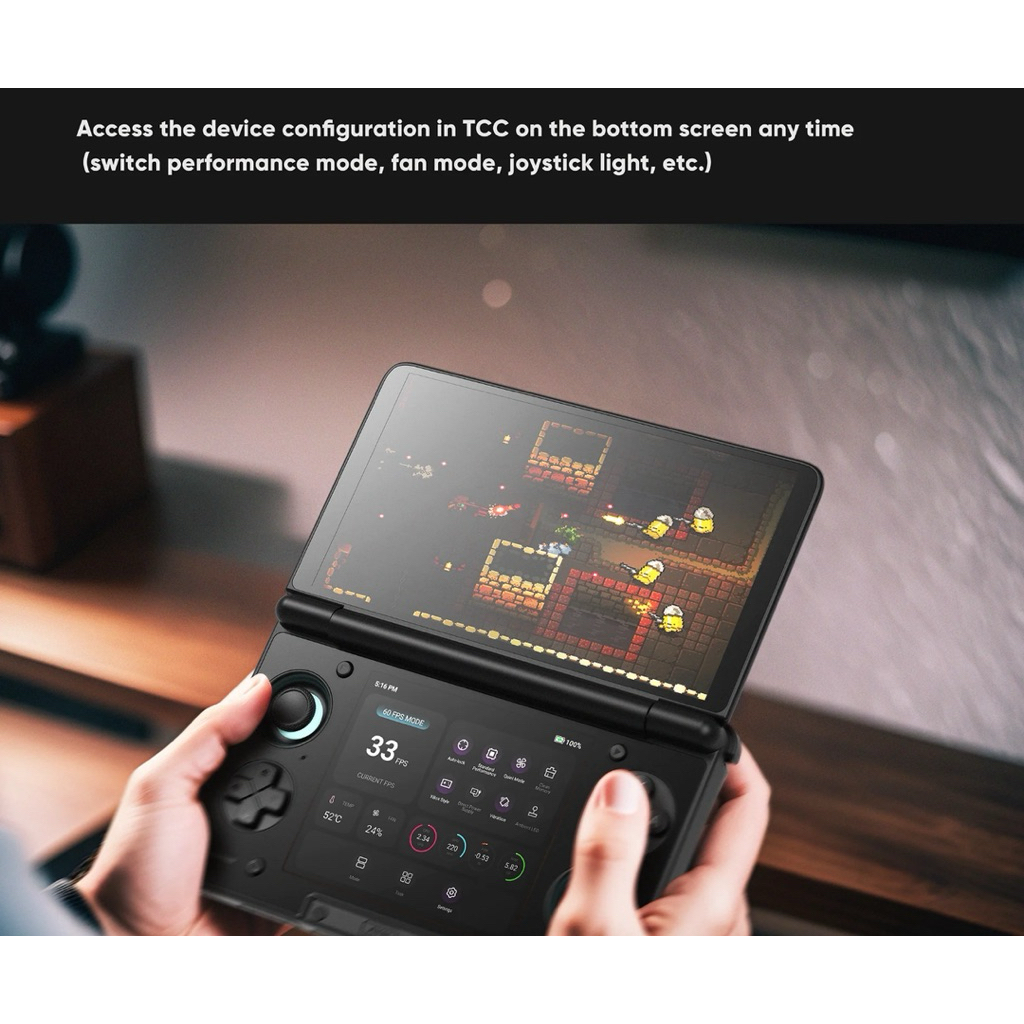 [Pre-order] AYN Thor เครื่องเกมพกพา Android ฝาพับ 2 หน้าจอคู่ OLED - รูปที่ 6
