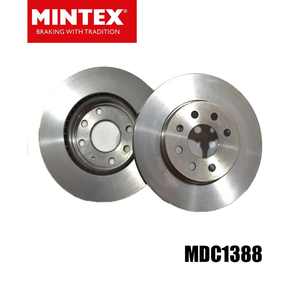 จานดิสก์เบรกหน้า CHEVROLET Optra 1.6i 16v Z16XE, 1.8 ปี 2002 (คู่) 256 mm. v **ตรวจสอบสเปคตามรูปที่ 