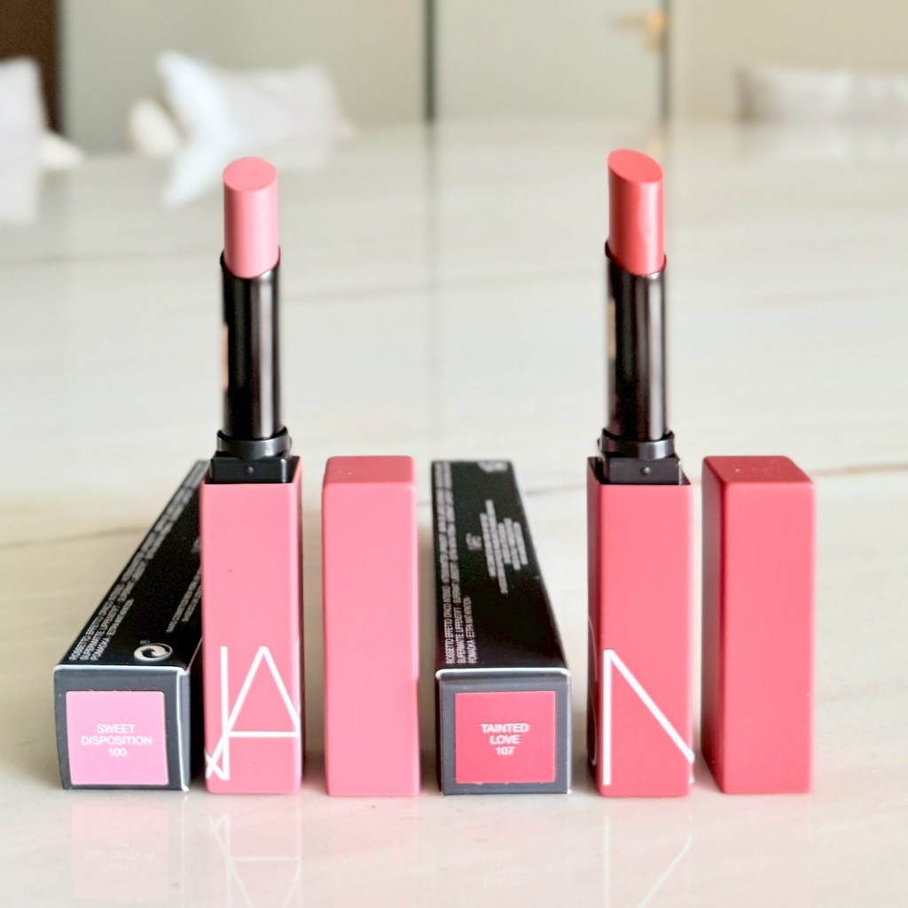 NAR S สี100 SWEET DISPOSITION POWERMATTE LIPSTICK / สี107 TAINTED LOVE POWERMATTE LIPSTICK 1.5g ราคา ถูกที่สุด ดีลบีเคเค แกลเลอรีภาพที่ 2