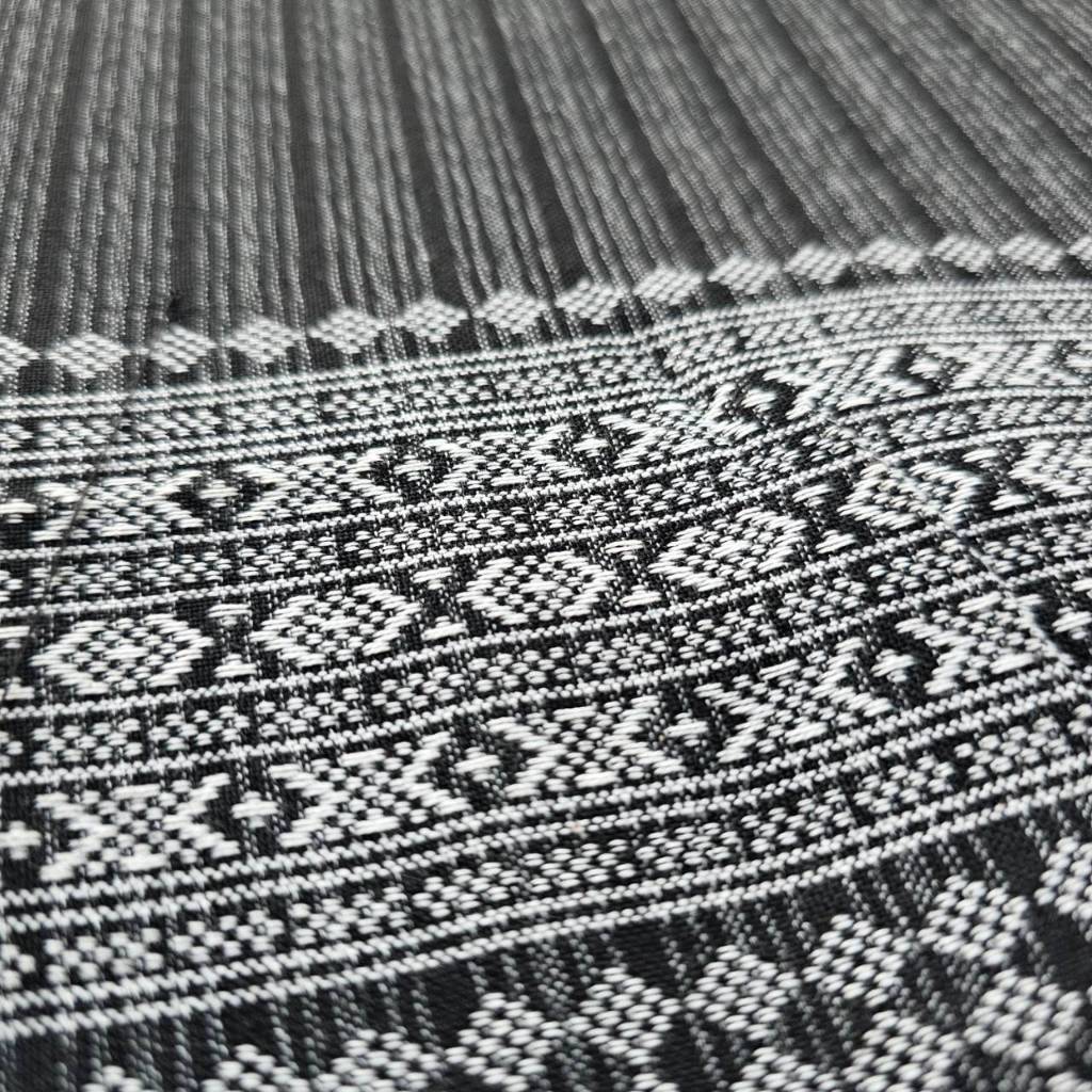 U1-ด่านเหนือแพรฝ้าย ผ้าถุงผู้หญิง ขนาด 90x180 cm.เย็บต่อถุงแล้ว แถมถุงผ้า - รูปที่ 5