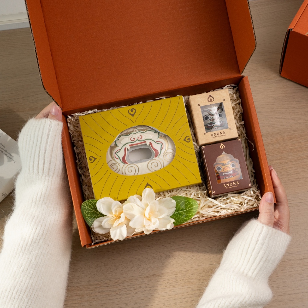 NEW IN: RAMAKIEN GIFT SET เซตของขวัญที่ระลึกไทยๆ รวมสินค้าดีไซน์ไทยจากวรรณคดีรามเกียรติ์
