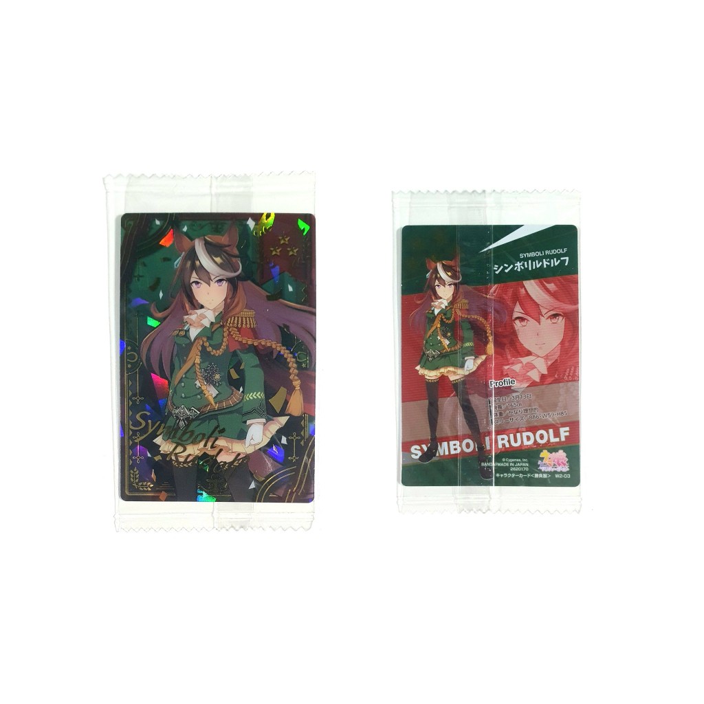การ์ดเวเฟอร์ Uma Musume Pretty Derby Twin Wafers [ของแท้100 %]ของใหม่ในซีน [รวบรวม]
